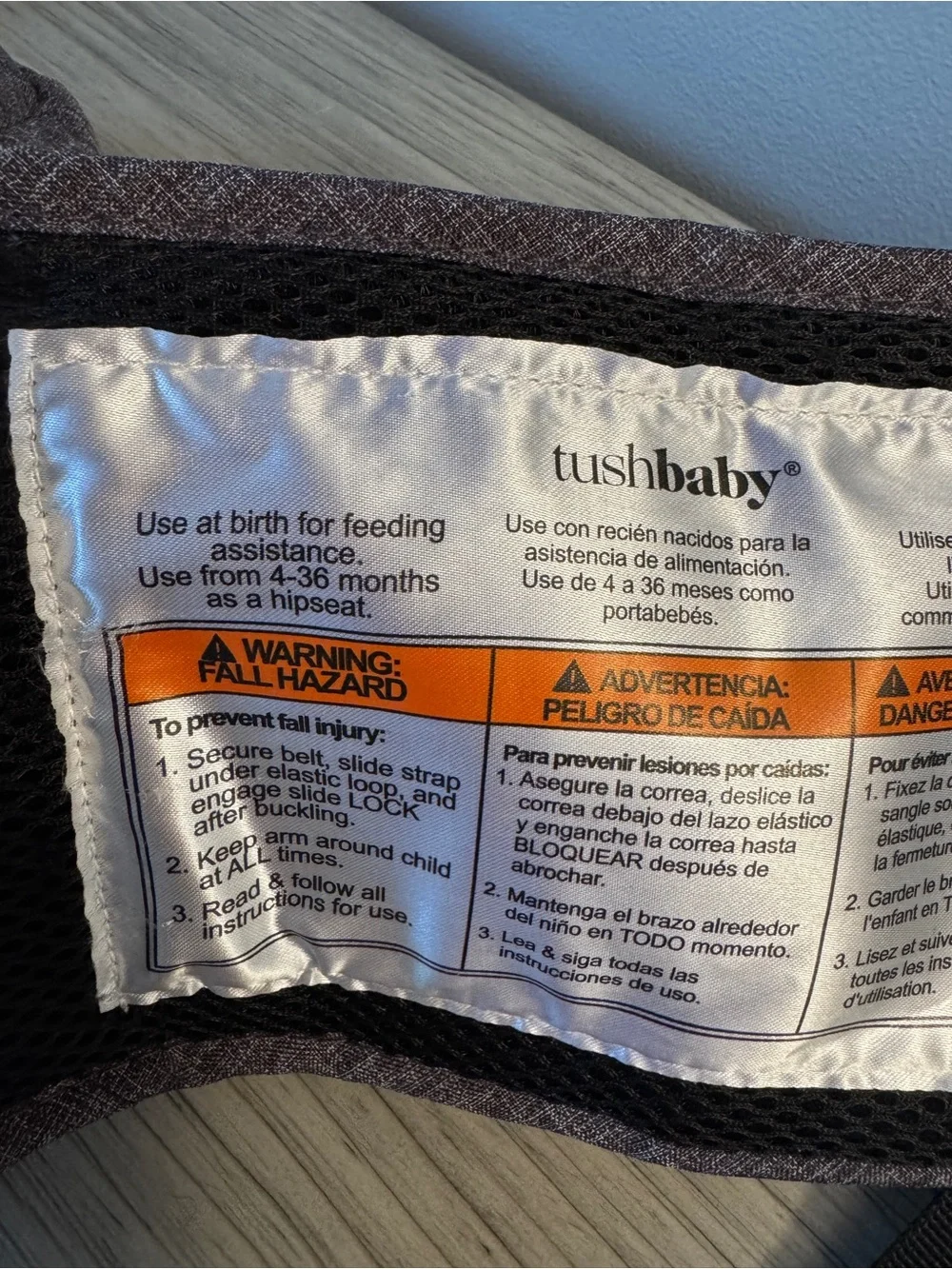 Tushbaby like new